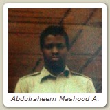 Abdulraheem Mashood A.