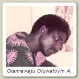 Olanrewaju Oluwatoyin A.